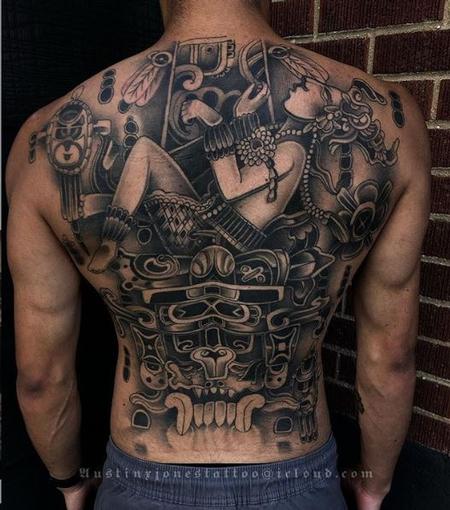 Rick Mcgrath - Austin Jones Mayan Back Piece